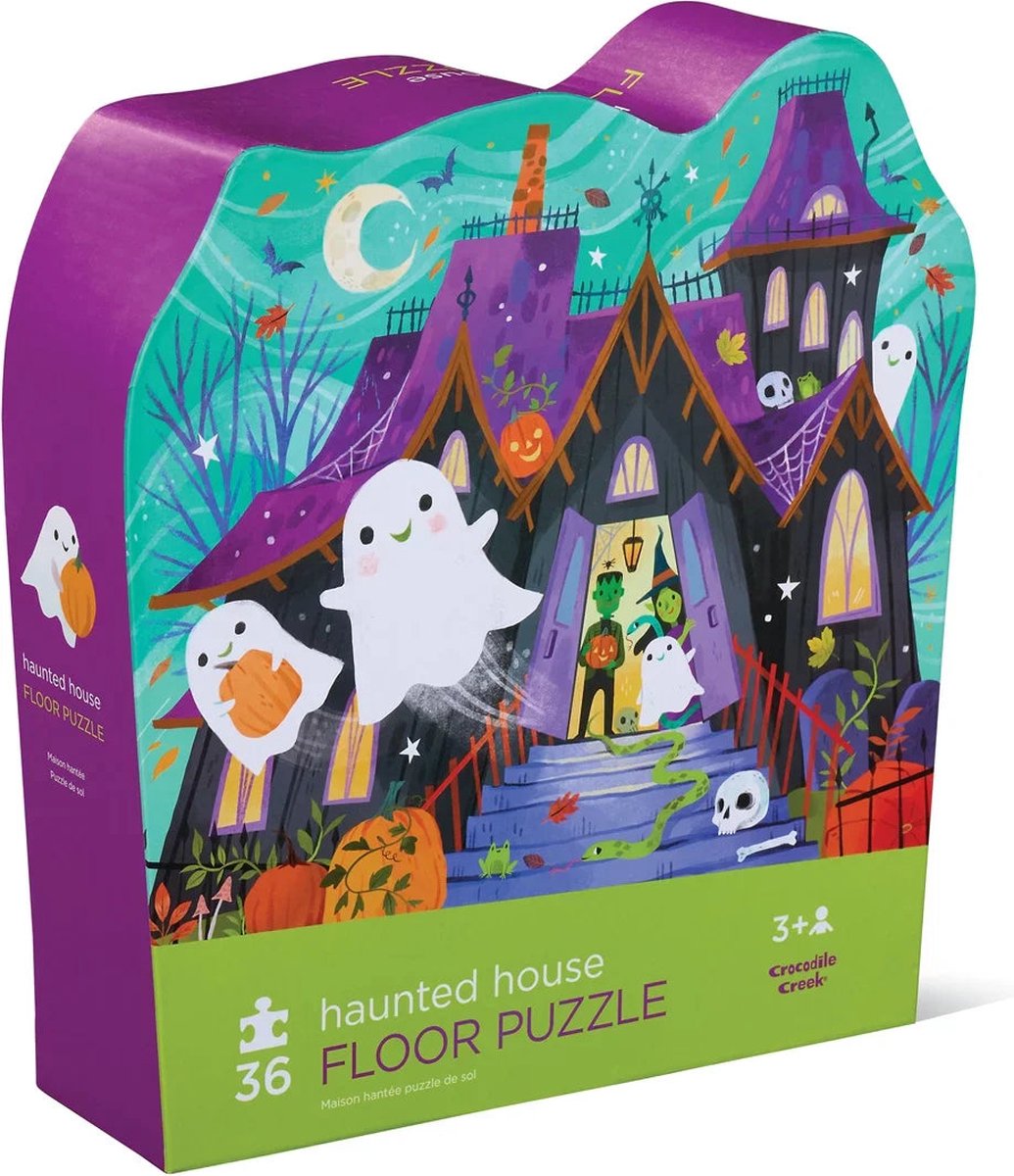 Crocodile Creek Puzzel 36 Stukken | Haunted House